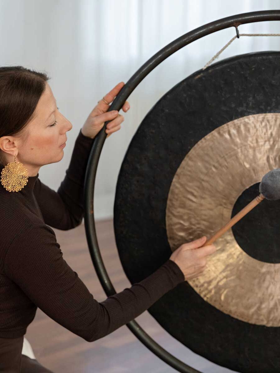 Instrumente für Sound Healing und Klangarbeit im REINC. Studio.