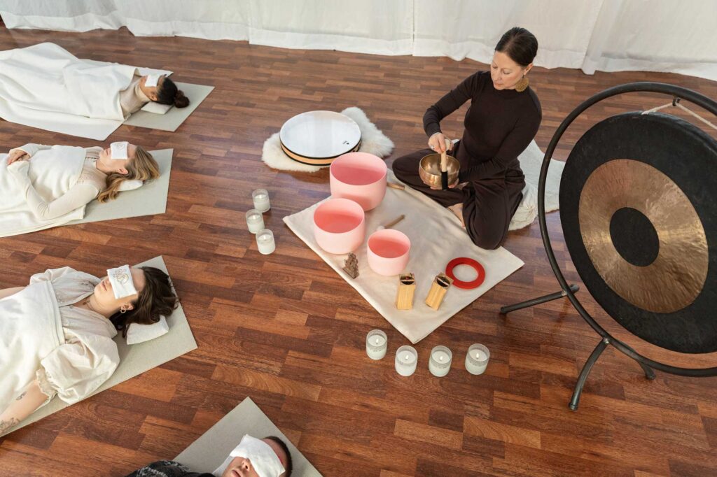 Sound Bath mit Gong bei REINC in Hamburg St. Pauli